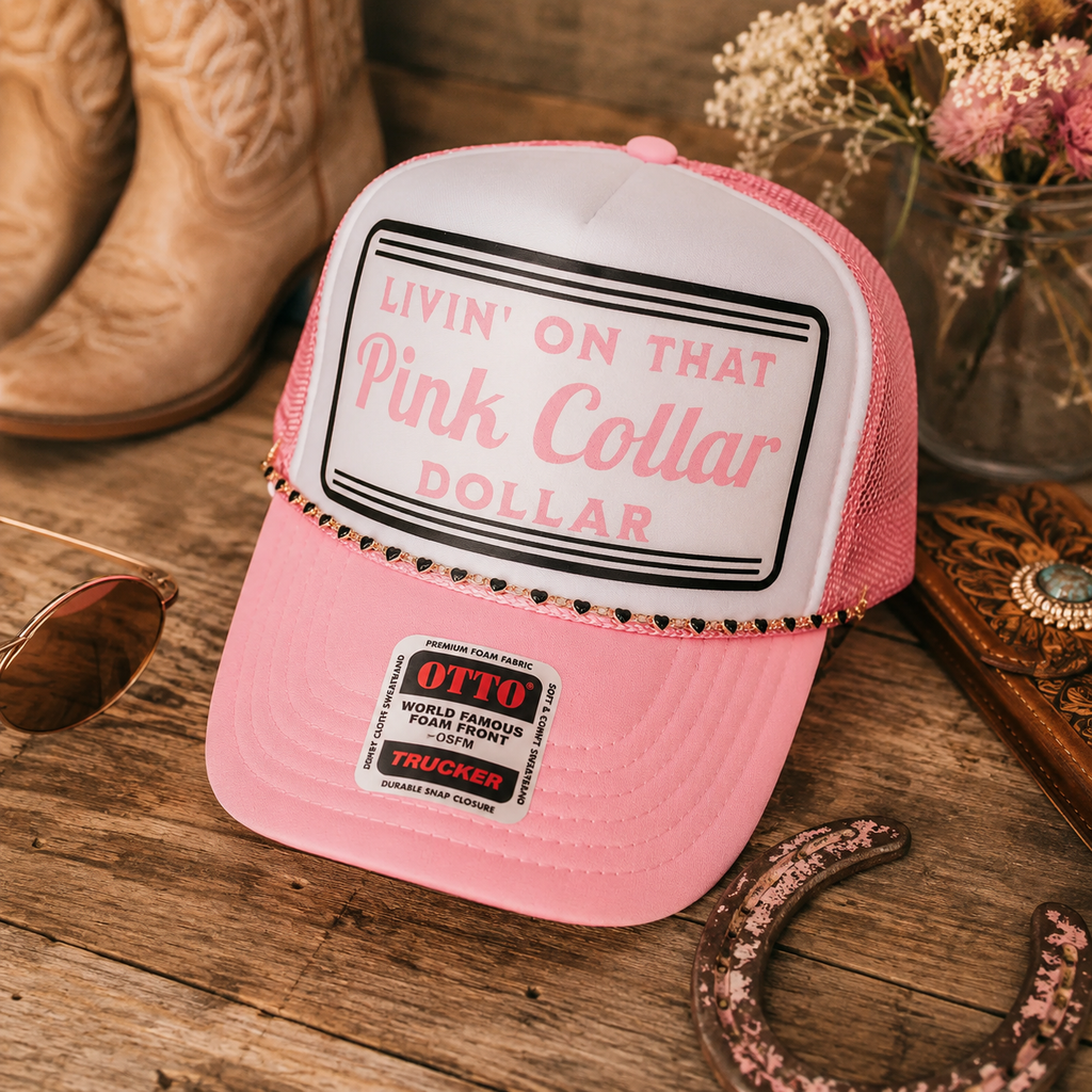 Pink Collar Club Trucker