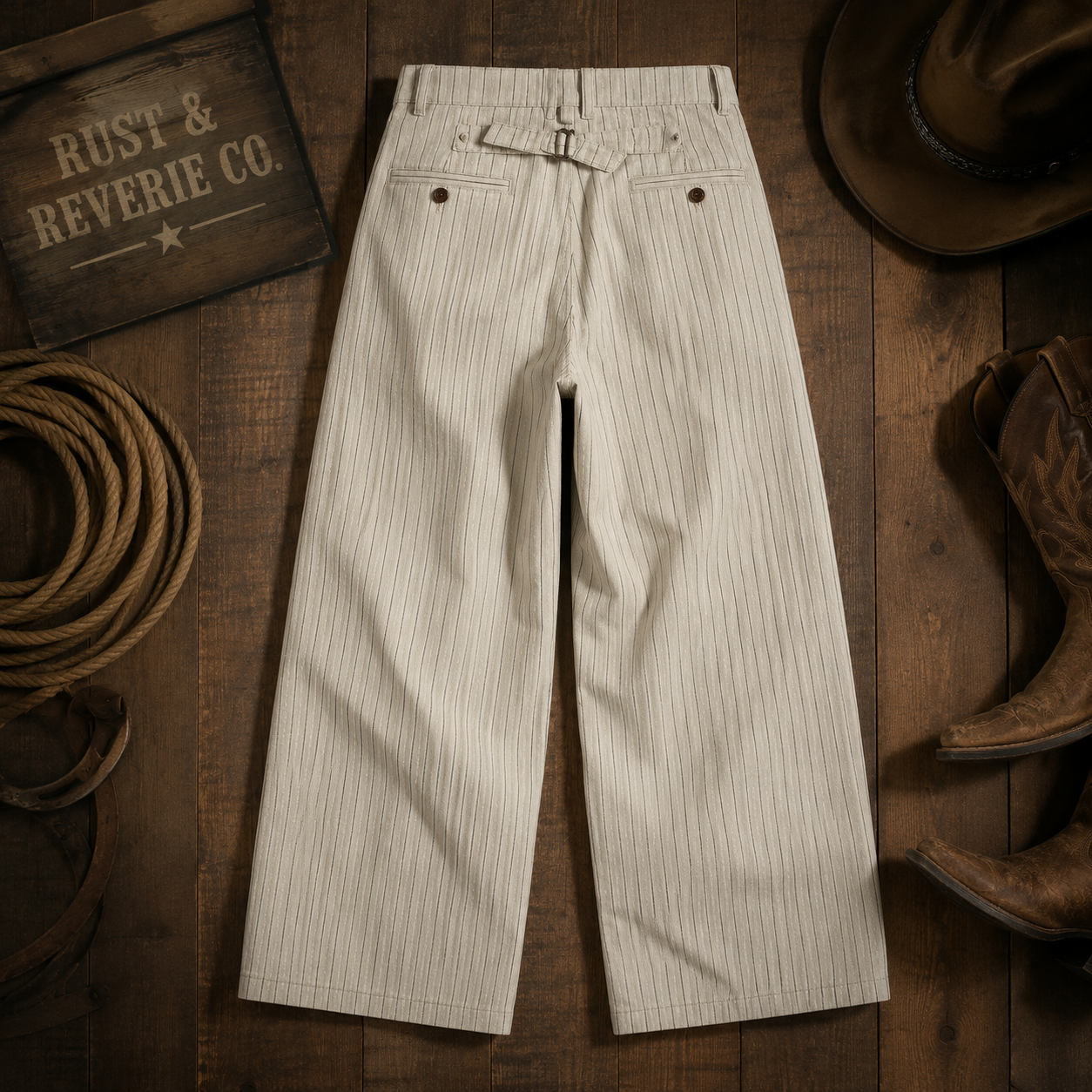 American Vintage Wide-Leg Trousers