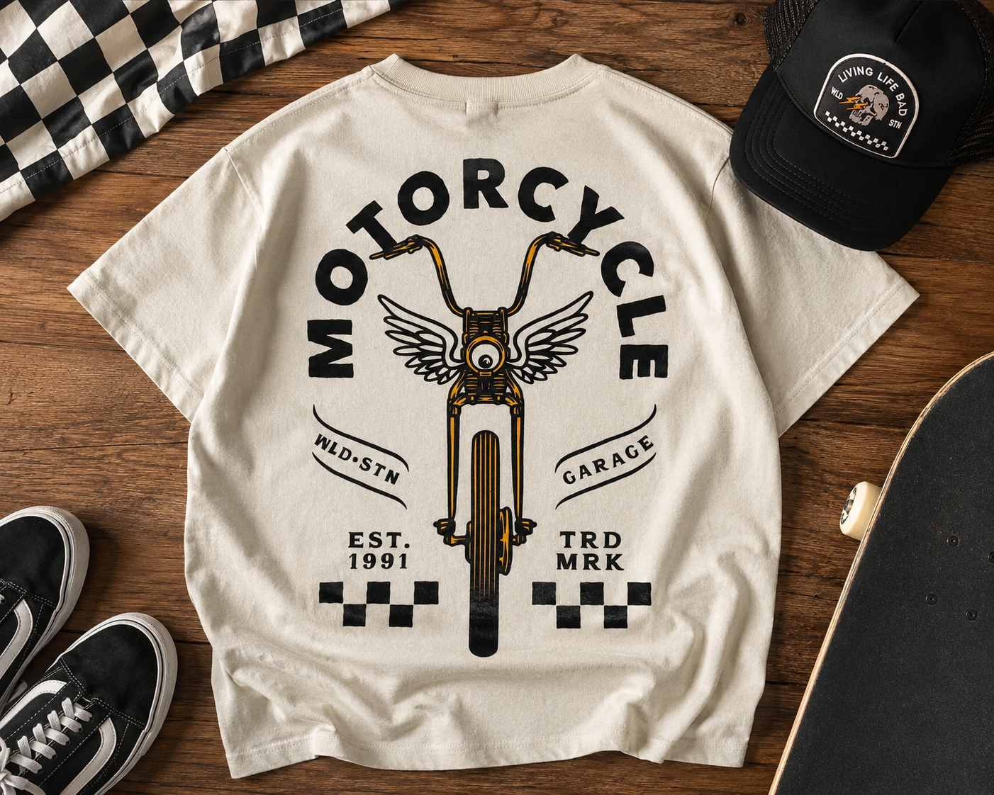 Vintage Moto Tee