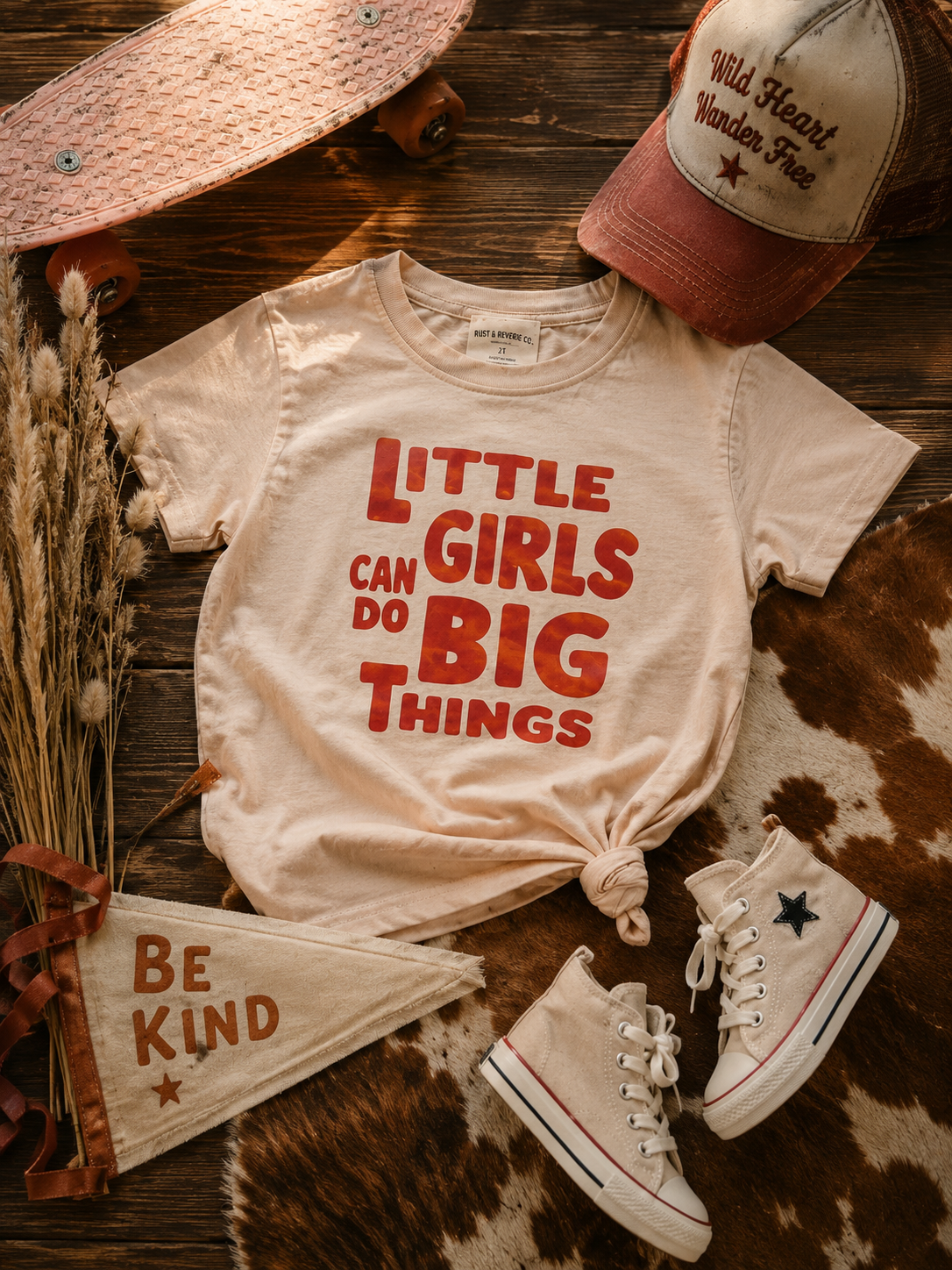 Little Girls Can Do Big Things Tee