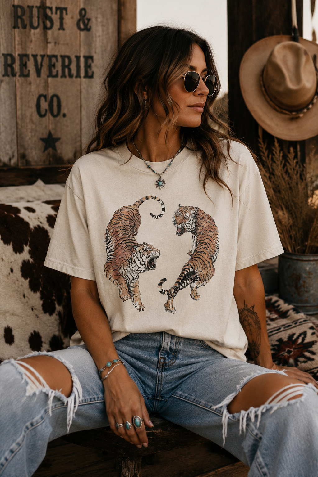 Mineral Tiger Tee