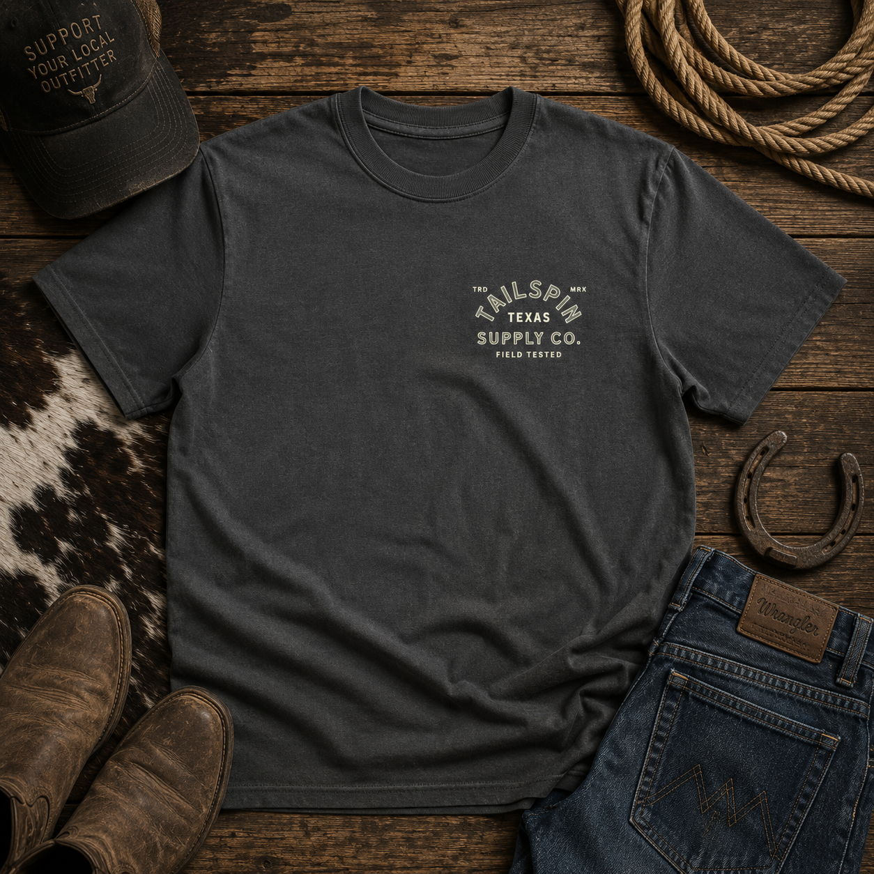 Off-Duty Cowboy Graphic